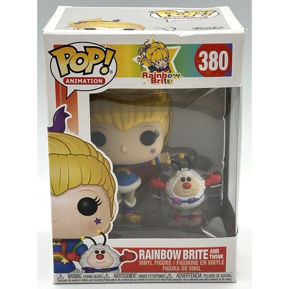 Funko Other - Vaulted Funko POP! #380 Animation Rainbow Brite and Twink Vinyl Figure